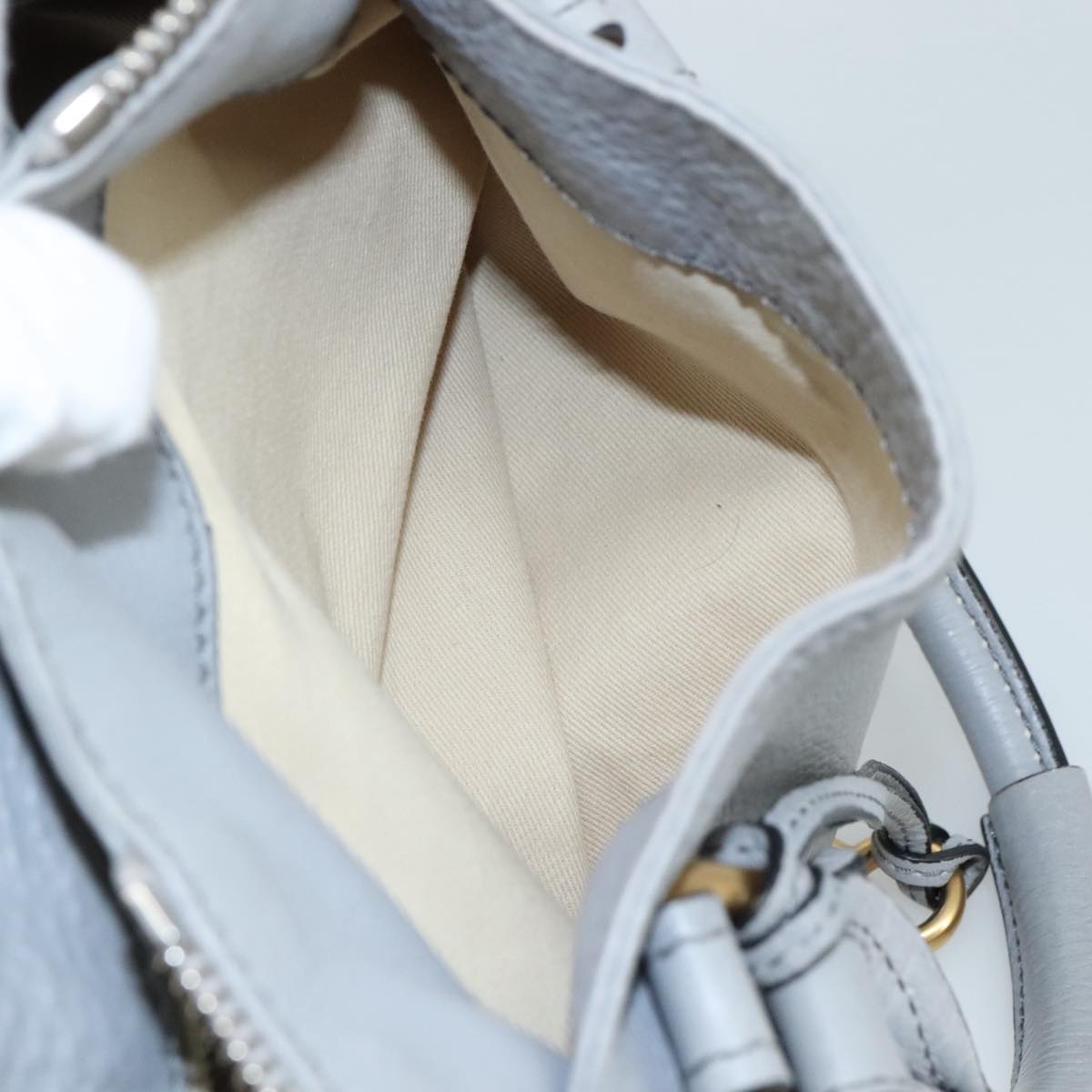 Seraphel elegant leather Handbag top view
