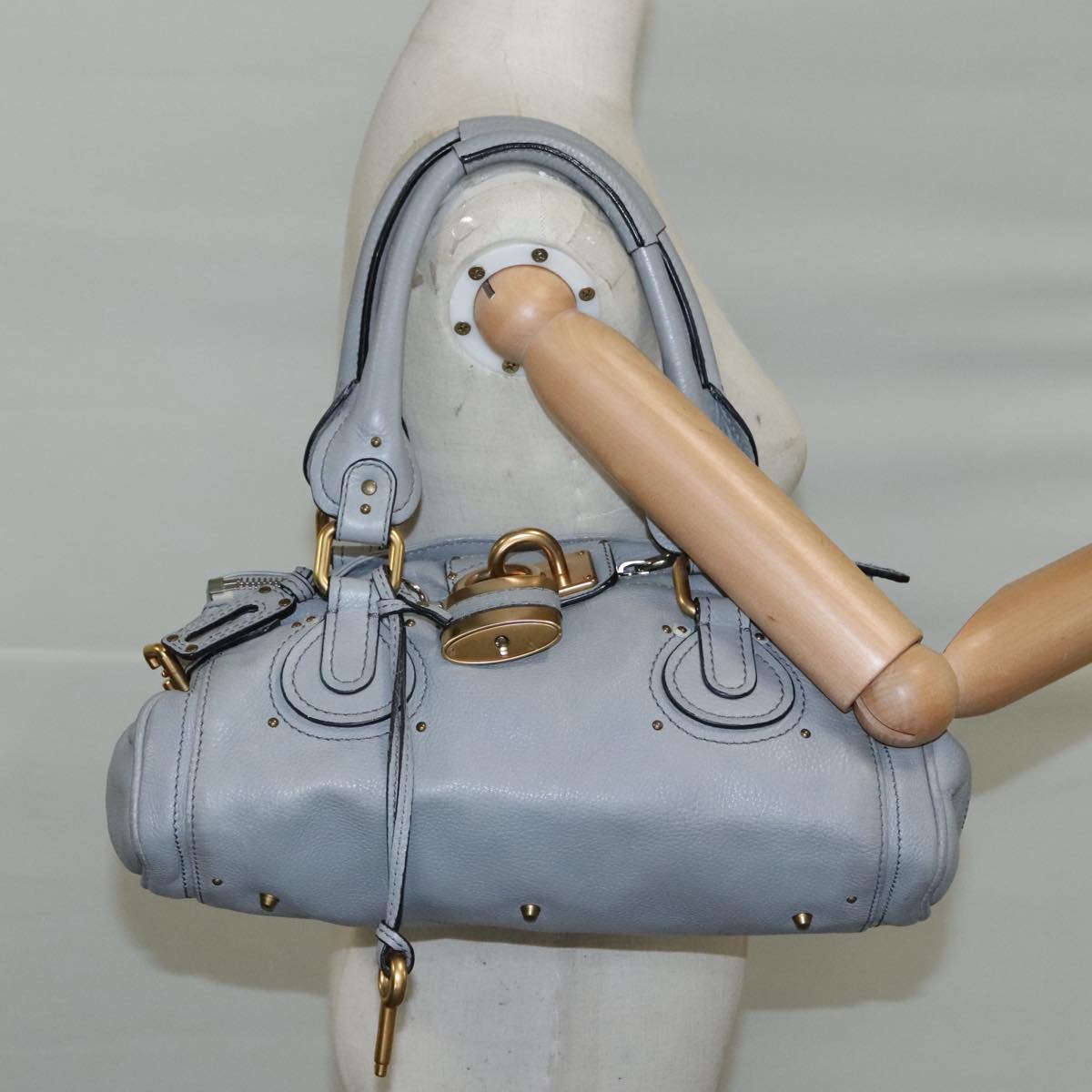Seraphel elegant leather Handbag top view