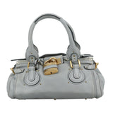 Authentic Chloe handbag Gray luxury fashion accessory