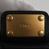 Chloe authentic luxury handbag Black leather craftsmanship