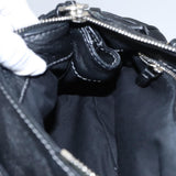 Chloe designer handbag leather closeup detail