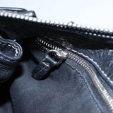 Lunevia elegant leather Handbag top view