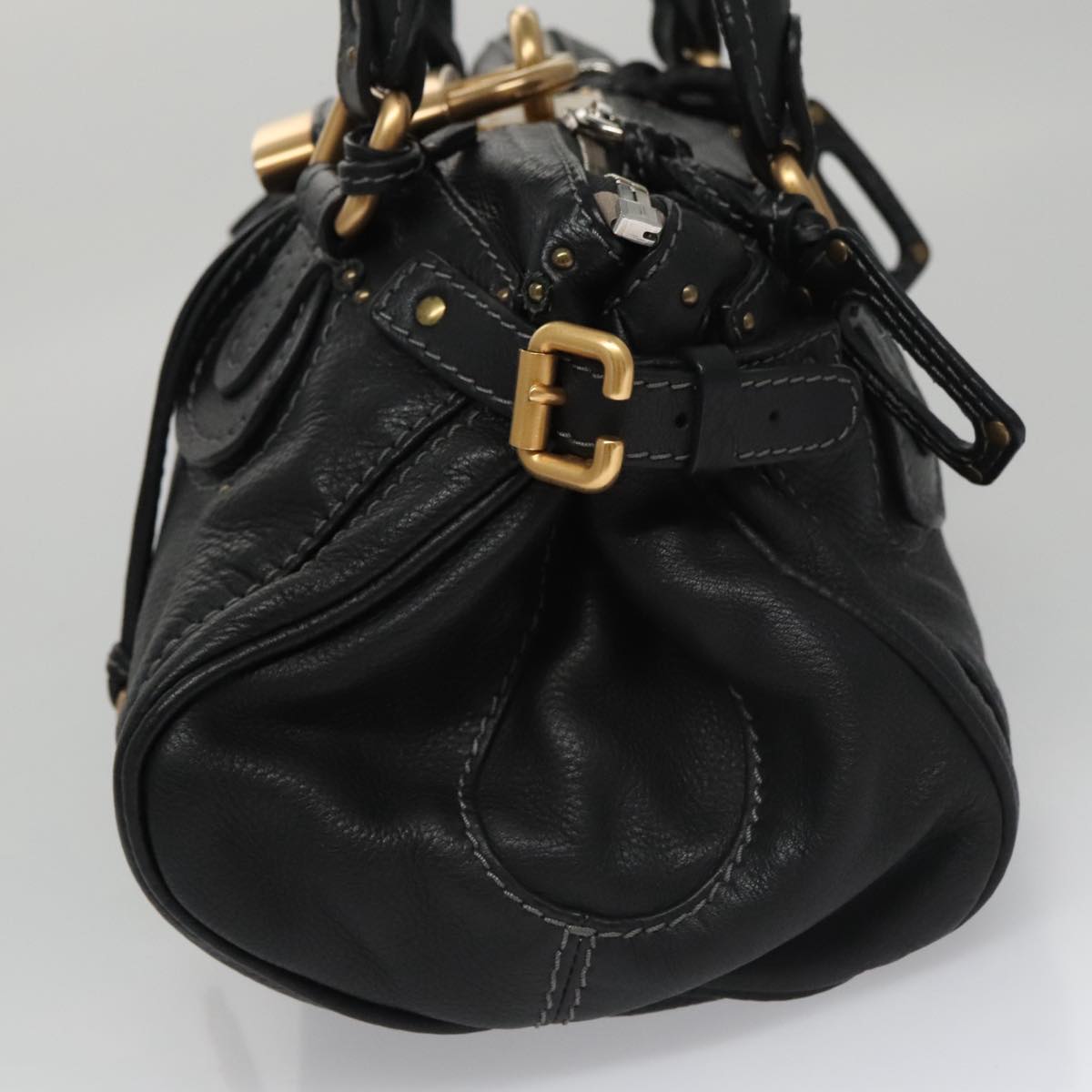 Chloe women's handbag Black luxury designer leather