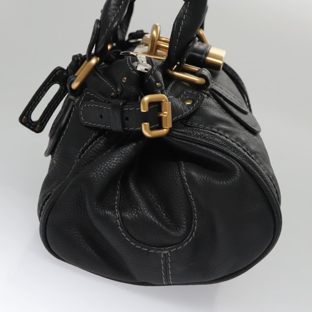 Chloe designer handbag leather closeup detail