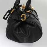 Opulenza elegant leather Handbag top view