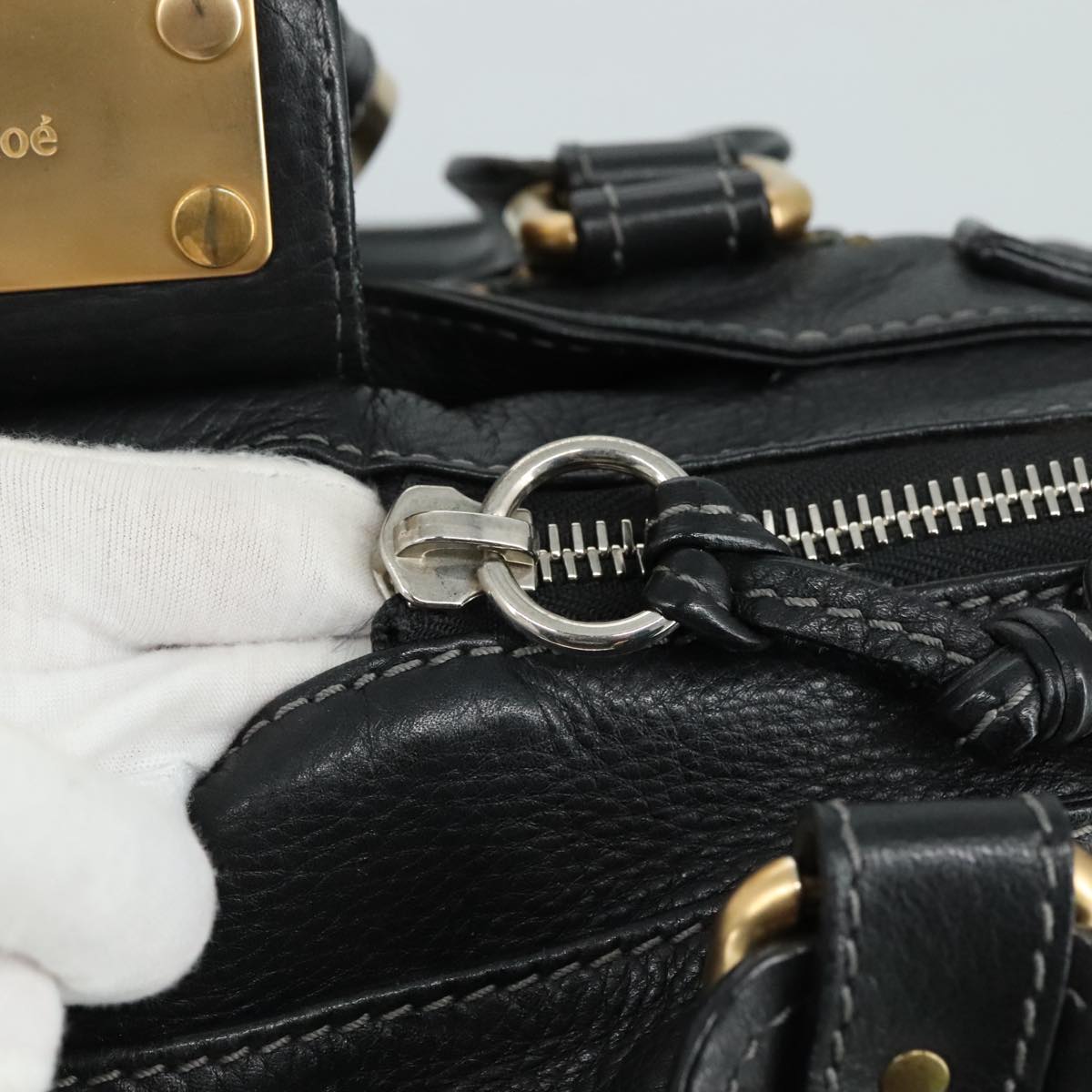 Veldique elegant leather Handbag top view