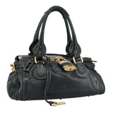Chloe women's handbag Black luxury designer leather