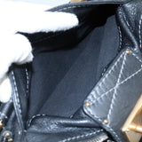 Side view of Chloe handbag Black premium designer bag