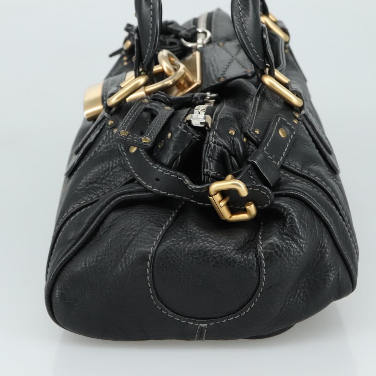 Chloe women's handbag Black luxury designer leather