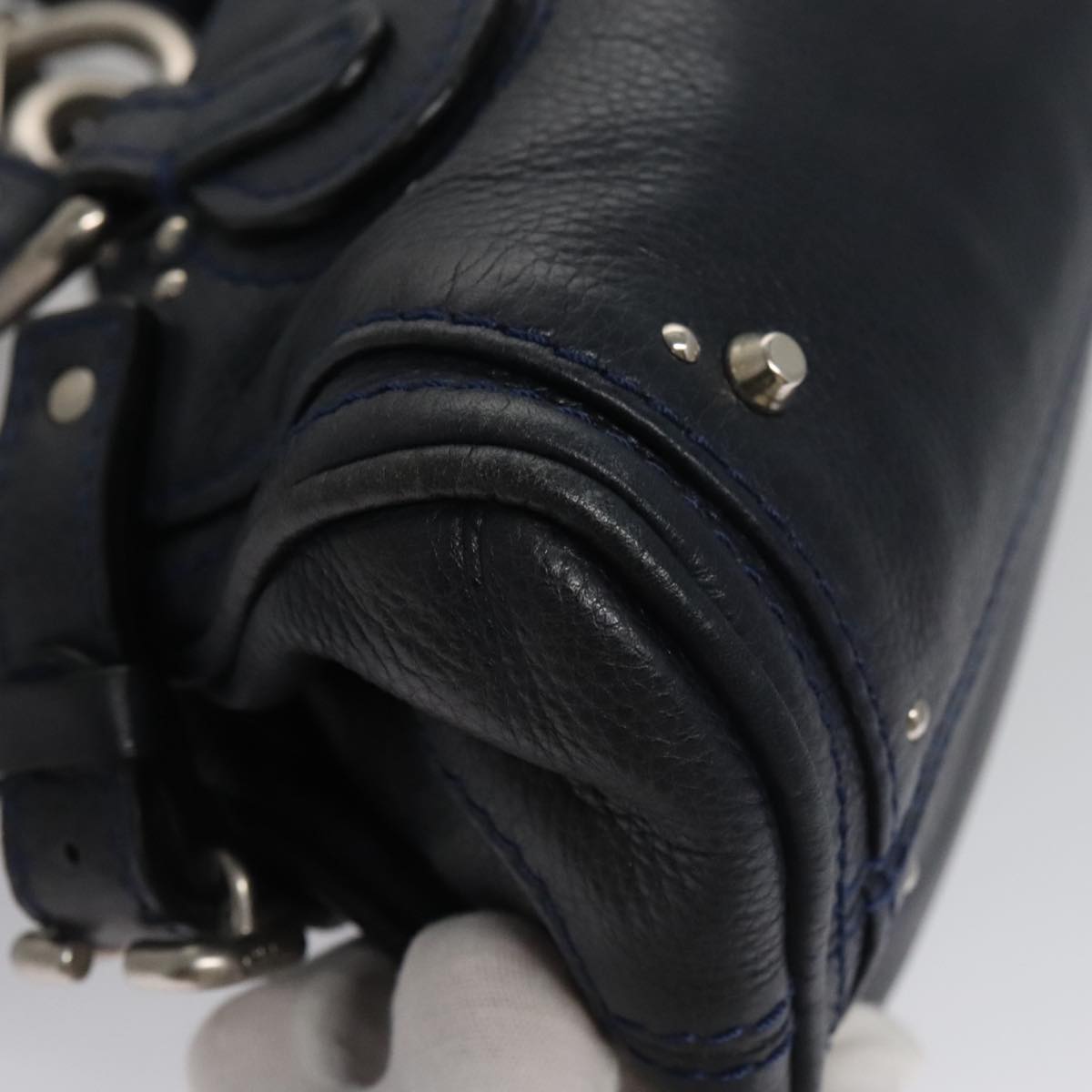 Orifleur elegant leather Handbag flat lay view