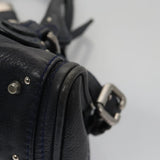Chloe women's handbag Navy luxury designer leather