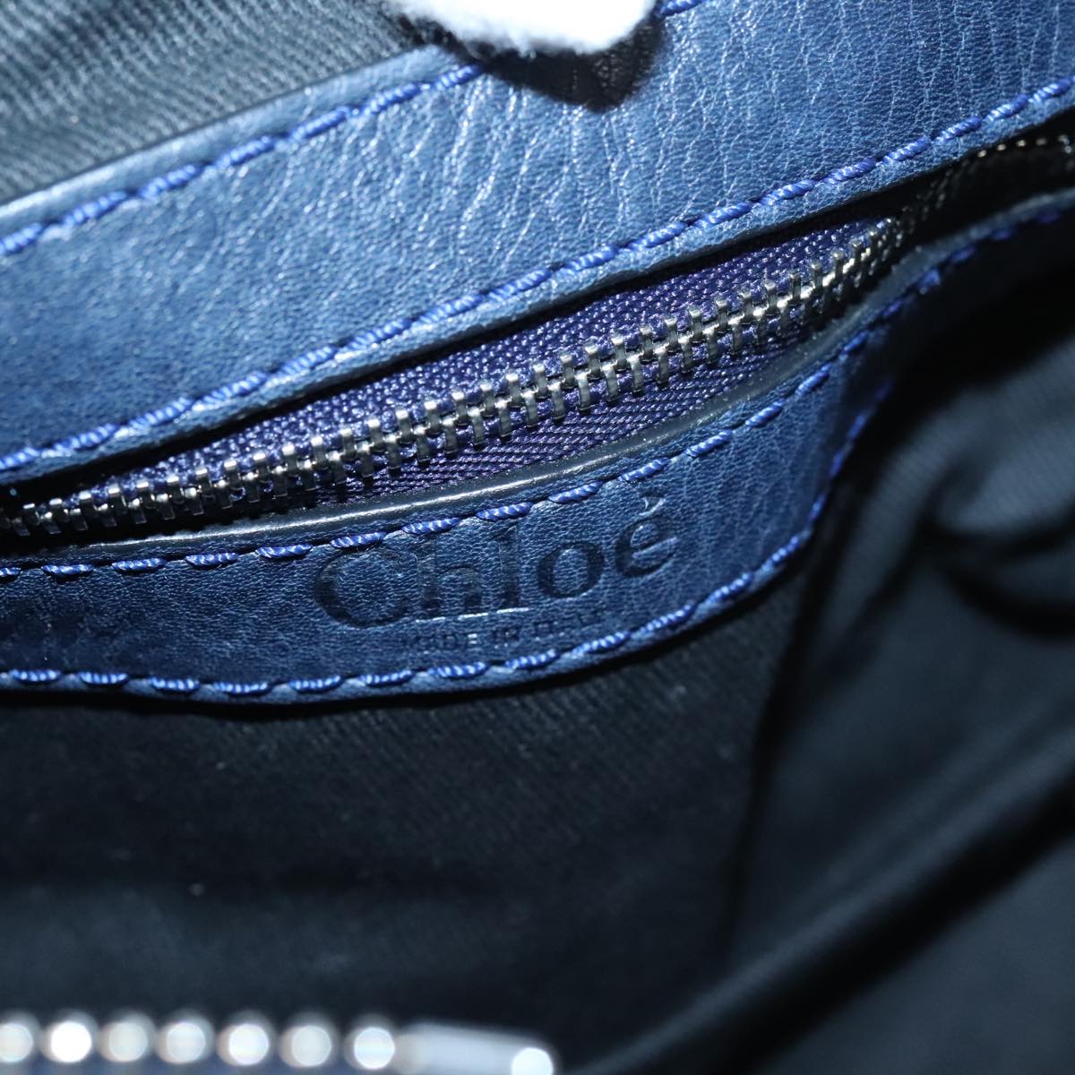 Orifleur elegant leather Handbag top view