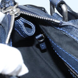 Orifleur elegant leather Handbag top view