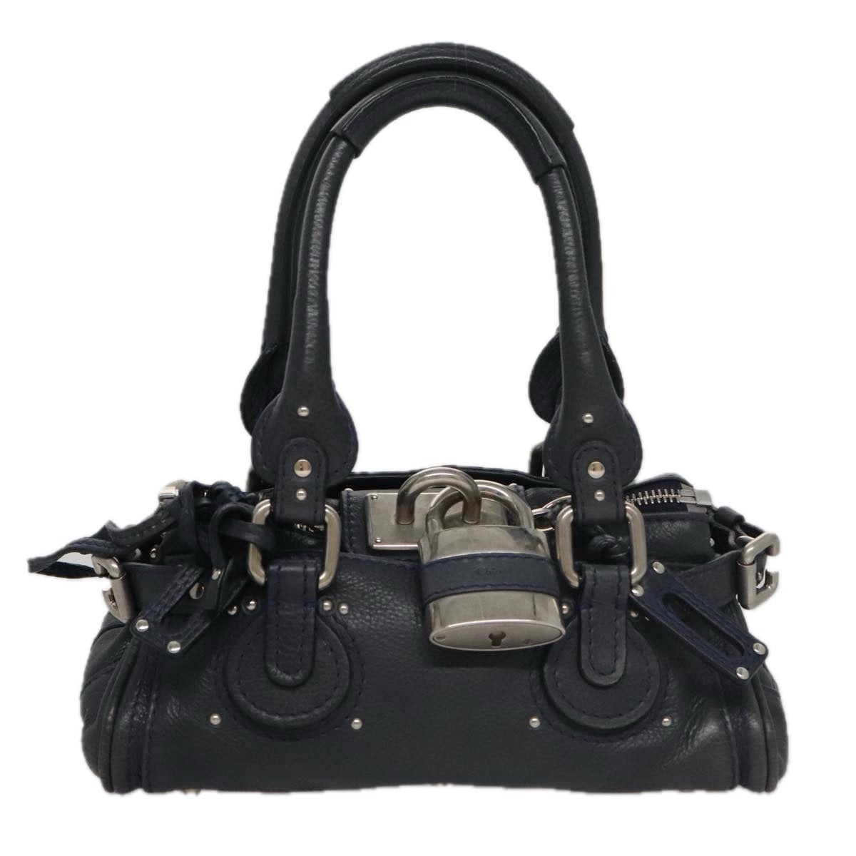 Authentic Chloe handbag Navy luxury fashion accessory