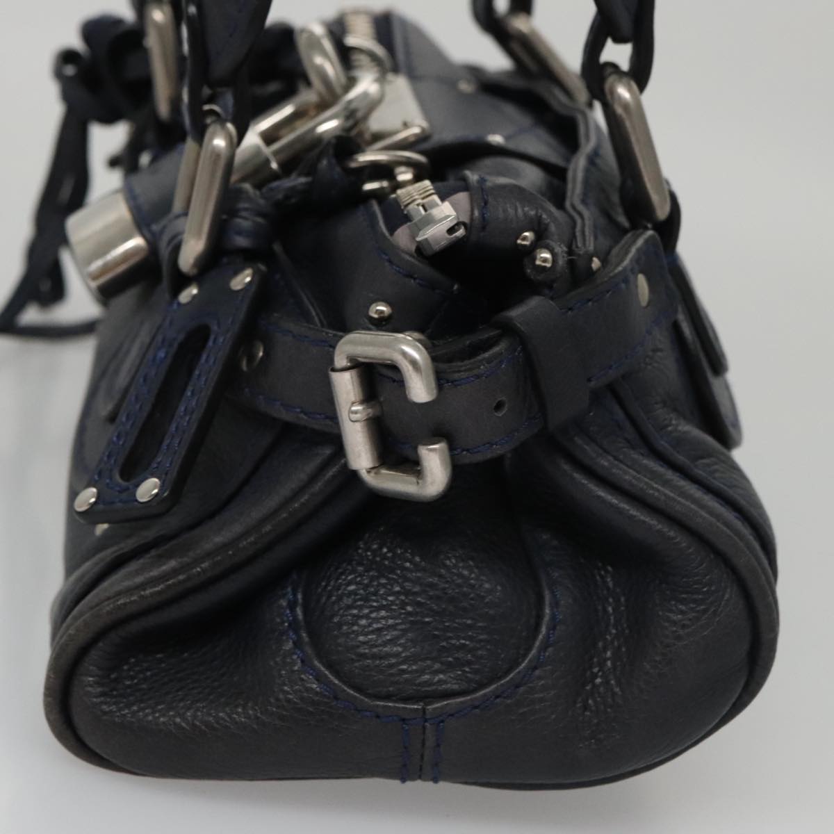 Orifleur elegant leather Handbag top view