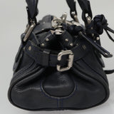 Chloe women's handbag Navy luxury designer leather