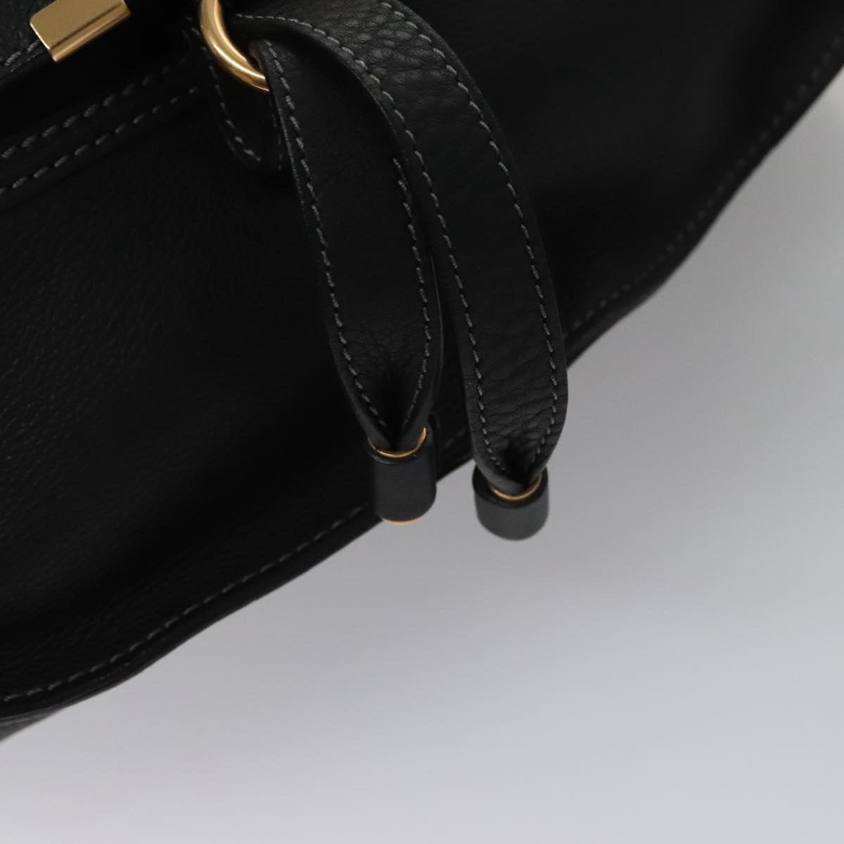 Solentique elegant leather Handbag top view