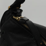 Side view of Chloe handbag Black premium designer bag