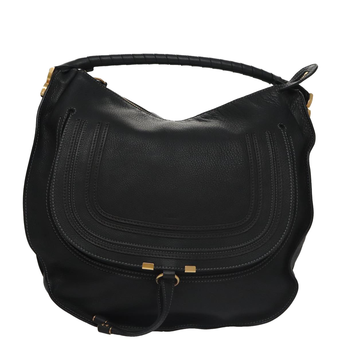 Solentique elegant leather Handbag close-up detail