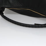 Side view of Chloe handbag Black premium designer bag