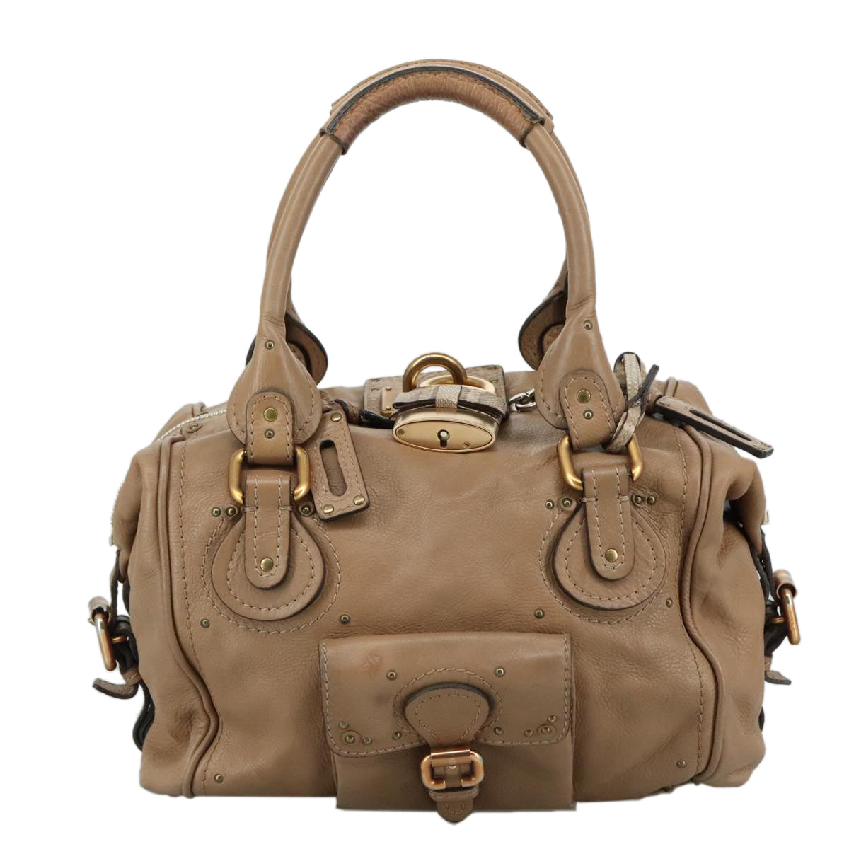 Authentic Chloe handbag Beige luxury fashion accessory