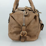 Chloe designer handbag leather closeup detail
