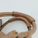 Chloe designer handbag leather closeup detail