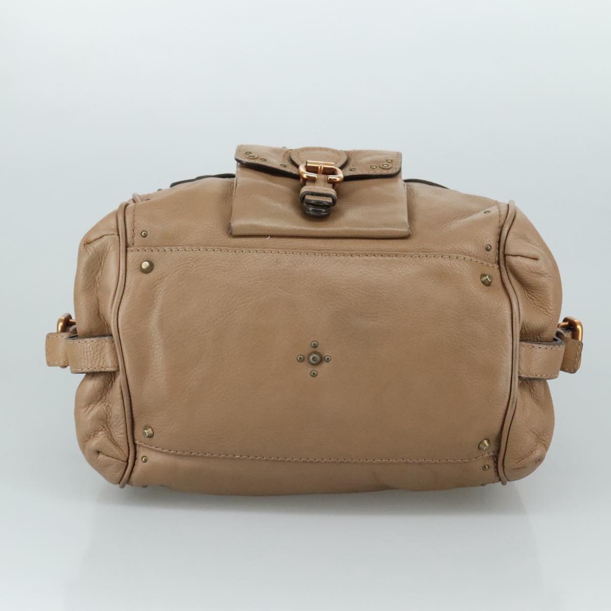 Chloe women's handbag Beige luxury designer leather