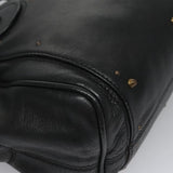 Chloe authentic luxury handbag Black leather craftsmanship