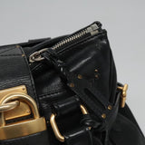 Chloe designer handbag leather closeup detail