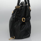 Chloe authentic luxury handbag Black leather craftsmanship