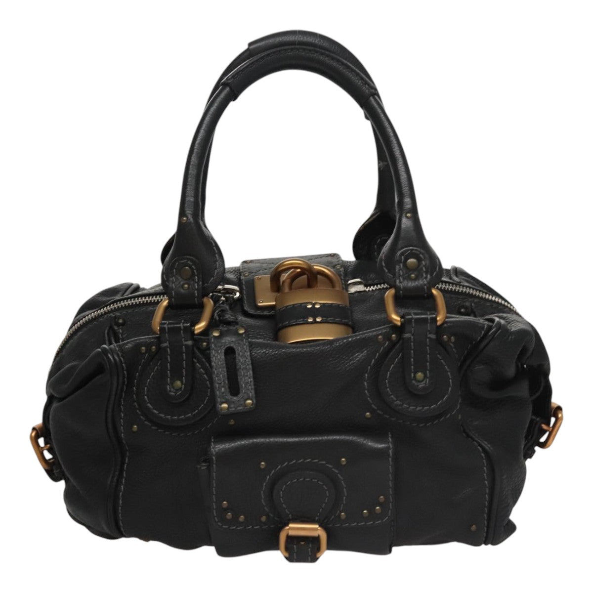 Authentic Chloe shoulder bag Black luxury fashion accessory