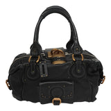 Authentic Chloe shoulder bag Black luxury fashion accessory