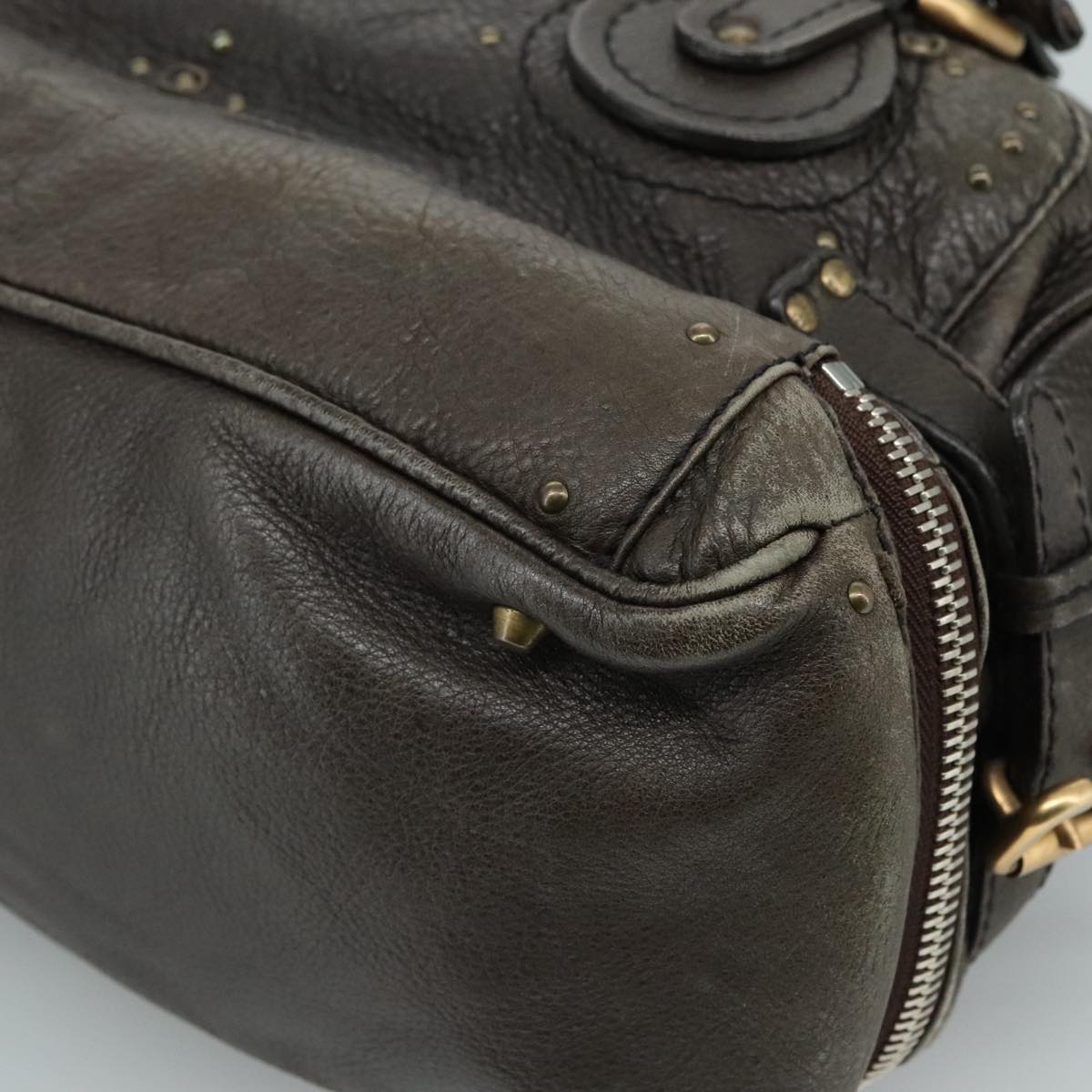 Soravelux elegant leather Shoulder Bag angled view