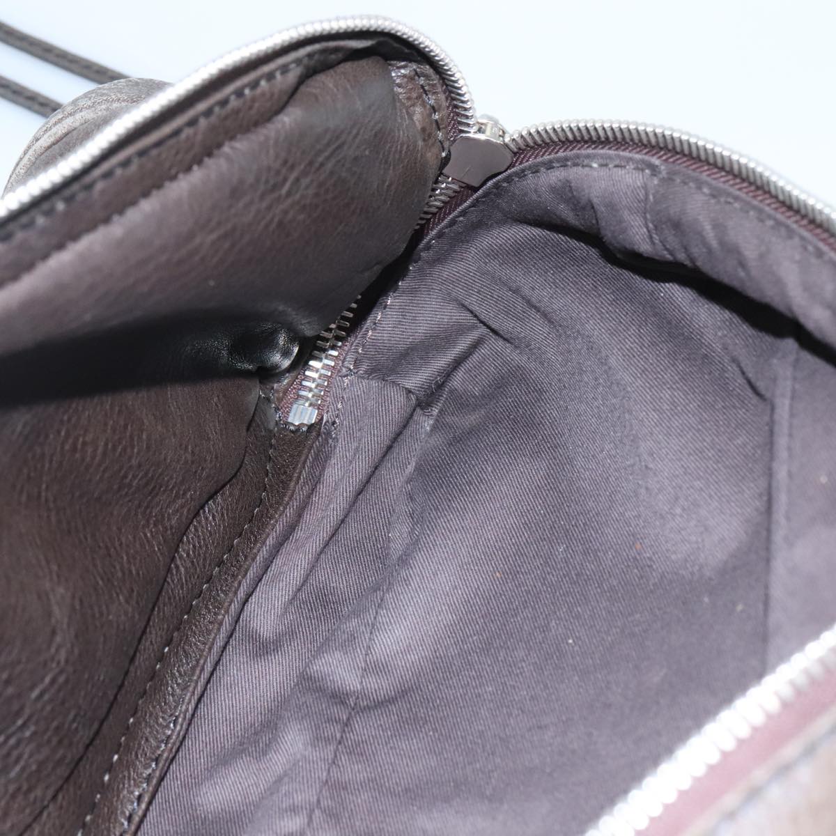 Side view of Chloe shoulder bag Brown premium designer bag