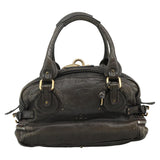 Side view of Chloe shoulder bag Brown premium designer bag