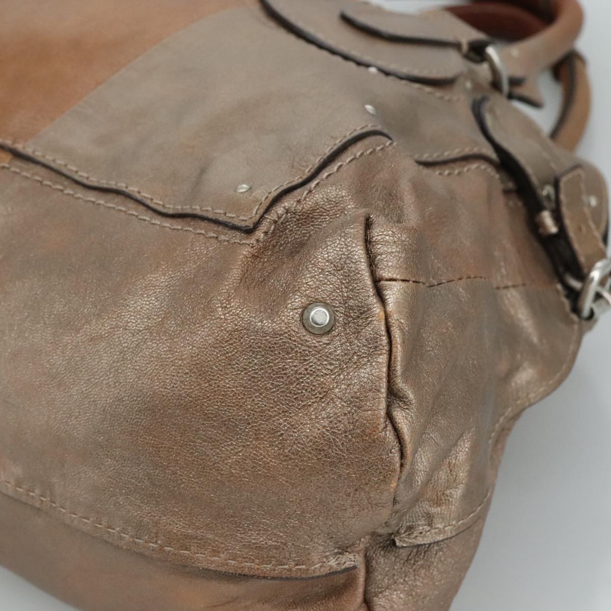 Chloe women's tote bag Gold luxury designer leather