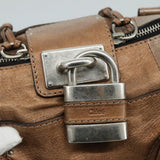 Belvarventix elegant leather Tote Bag top view