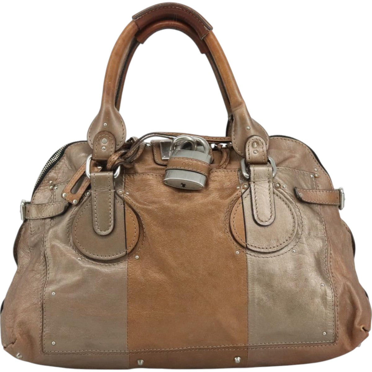 Belvarventix elegant leather Tote Bag close-up detail