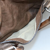 Belvarventix elegant leather Tote Bag top view