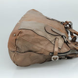 Belvarventix elegant leather Tote Bag top view