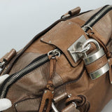 Belvarventix elegant leather Tote Bag top view