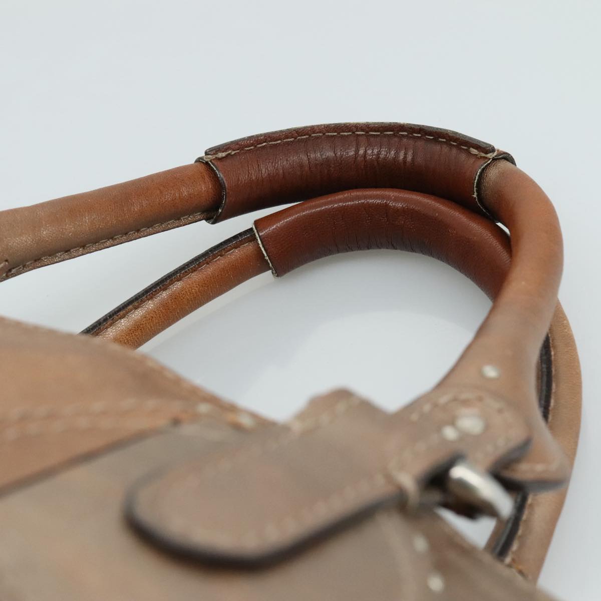 Belvarventix elegant leather Tote Bag top view