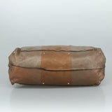 Belvarventix elegant leather Tote Bag top view