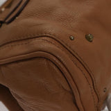 Morvantine elegant leather Handbag angled view