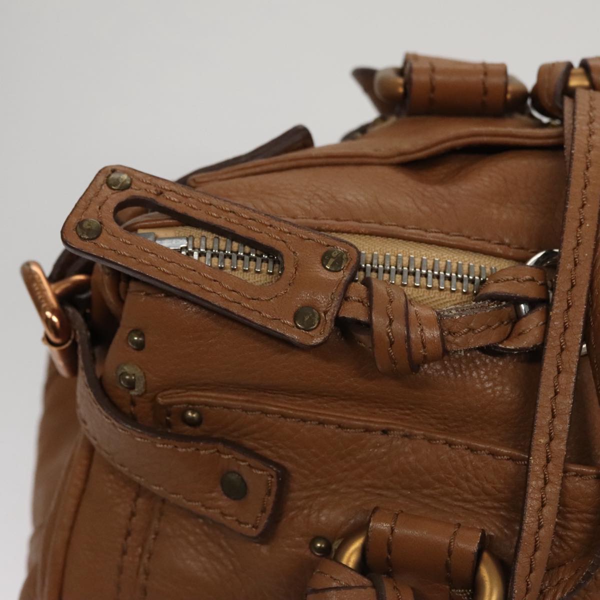 Morvantine elegant leather Handbag top view