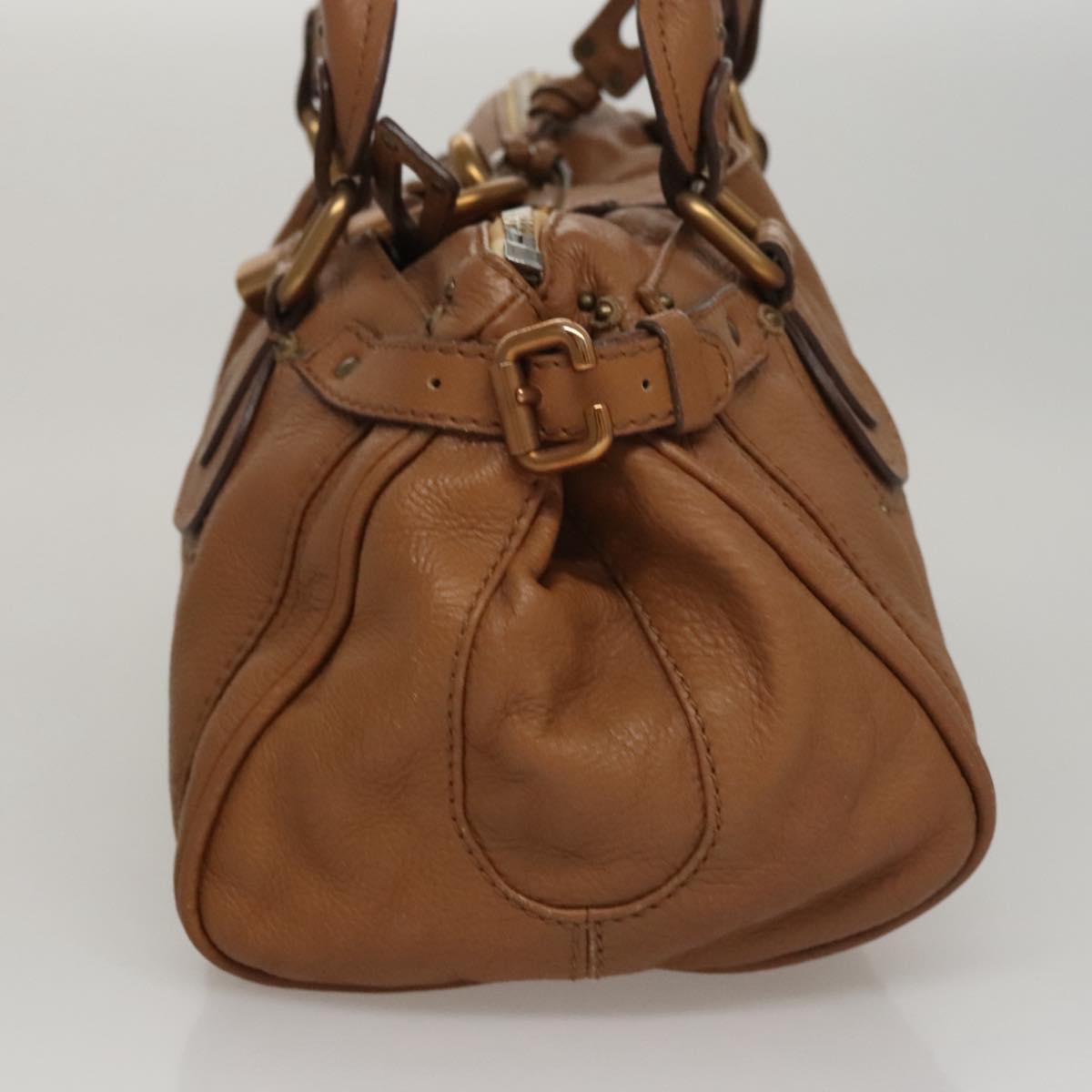 Morvantine elegant leather Handbag top view