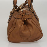 Morvantine elegant leather Handbag top view