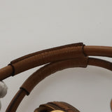 Chloe authentic luxury handbag Brown leather craftsmanship