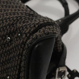Veldavane elegant leather Handbag top view